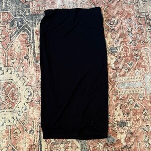 Hatch Classic Black Pencil Skirt